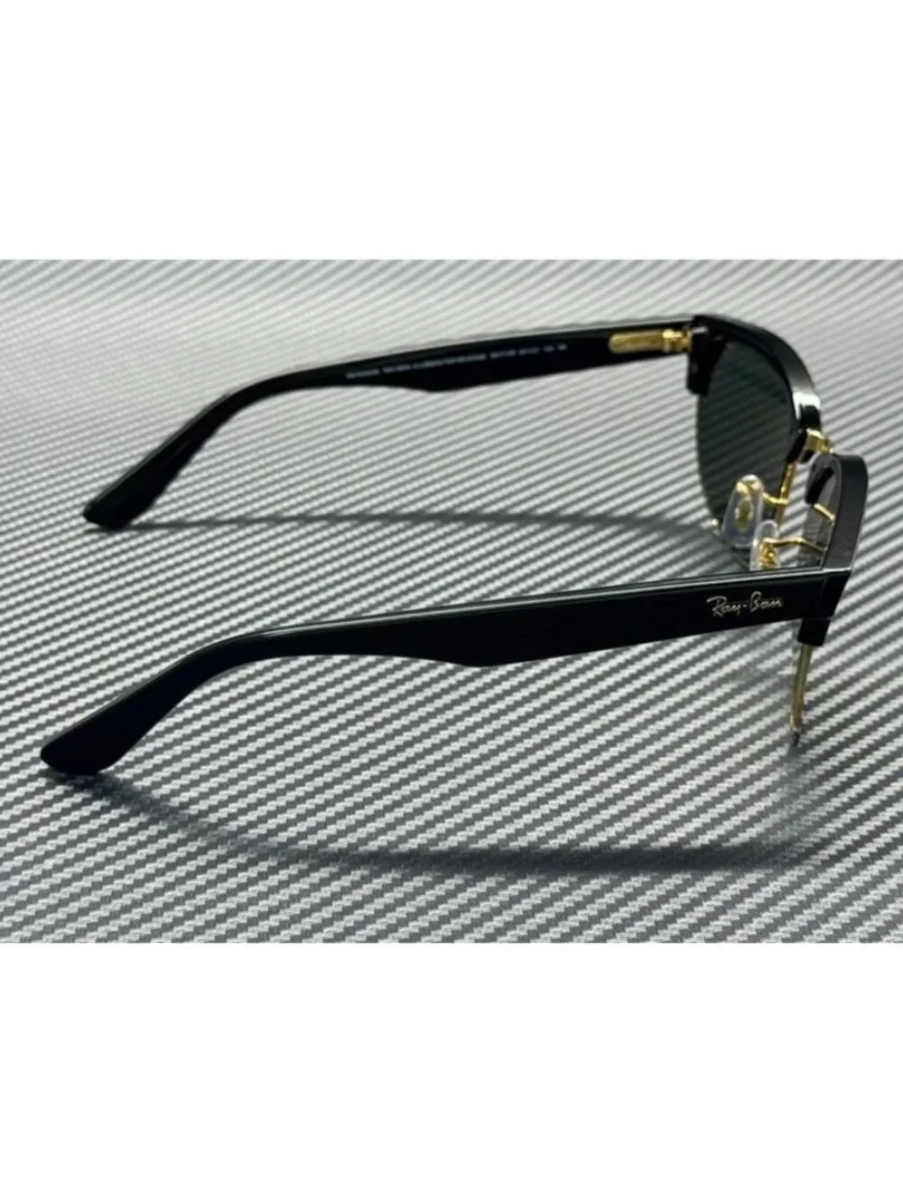 New Ray-Ban Men Black Arista Sunglasses 54-21-145